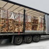 LKW-Ladung 50,4 RM Brennholz - Buche - 25 cm - kammergetrocknet - 1,8 RM Paletten
